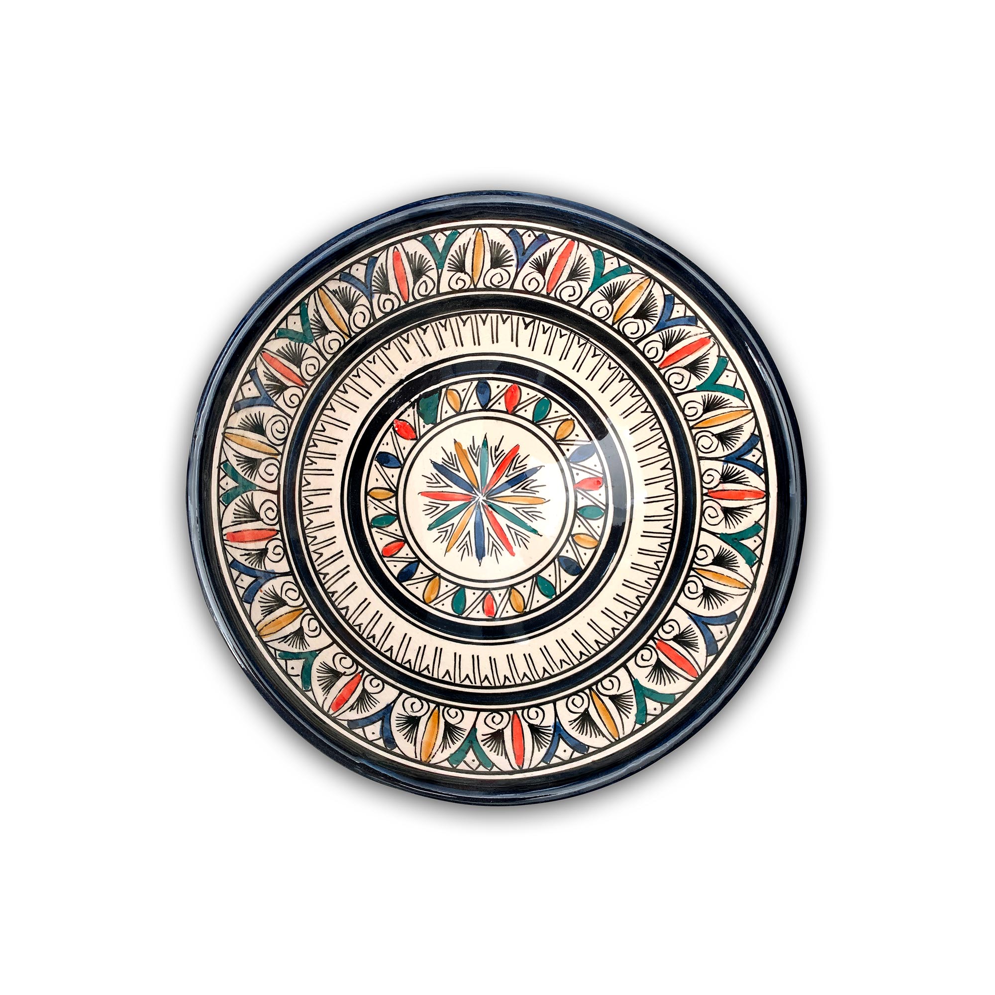Zierschale multicolor, Ø 20 cm, H 9 cm von fischer's lagerhaus