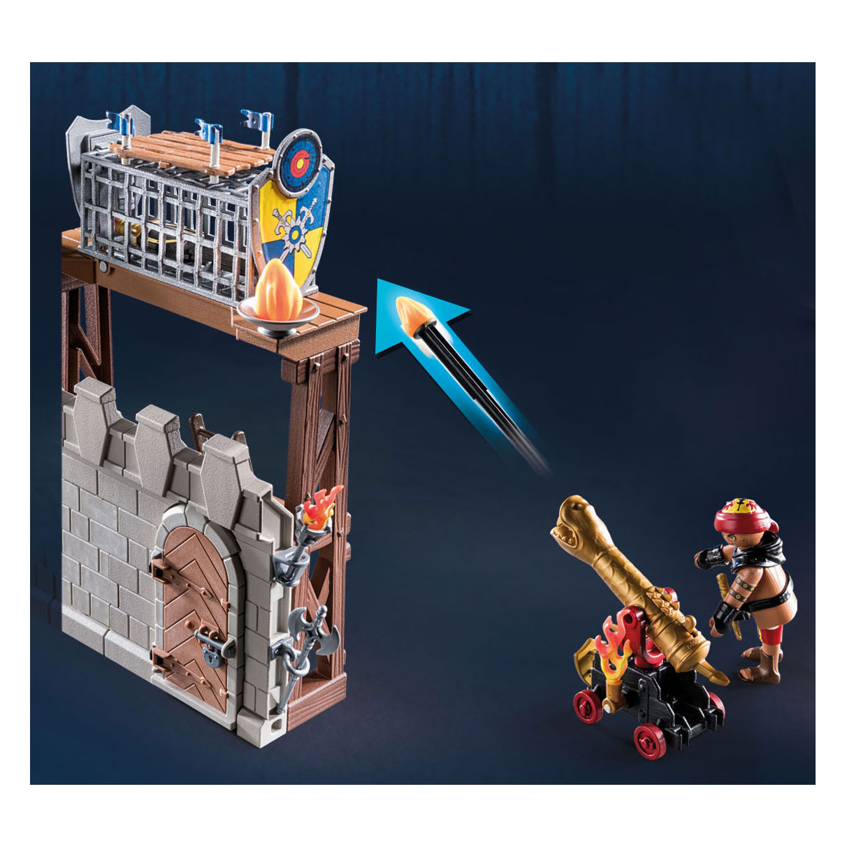 Playmobil Novelmore vs. Burnham Raiders - Toernooi arena - 71298