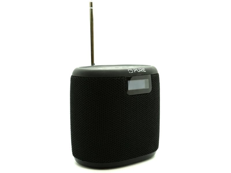 Pure Radio Woodland Mini Schwarz Kompakter Outdoor-Lautsprecher