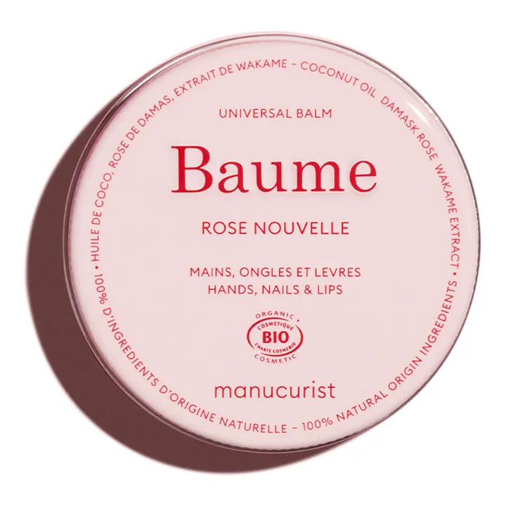 Manucurist Baume nourrissant mains, ongles et lèvres Rose Nouvelle