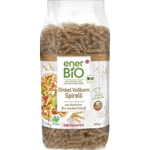 Dinkel Vollkorn Spirelli Naturland