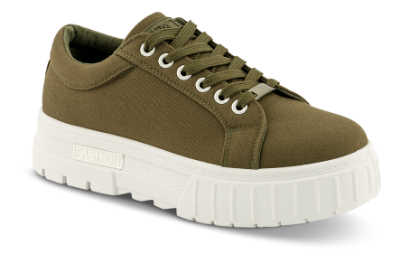 B&CO Damesko med snøre Grøn 2424100242