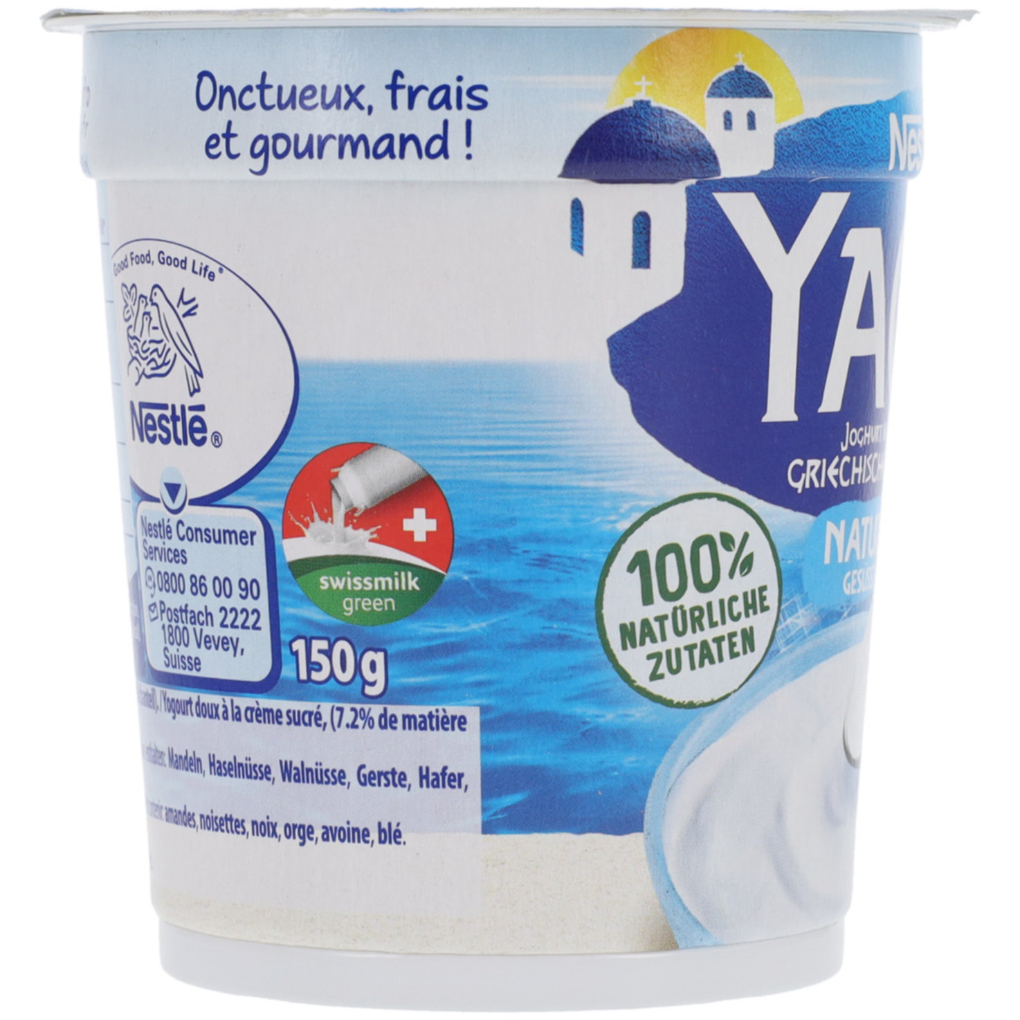 Yaos Joghurt Nature nach Griechischer Art 2x150g