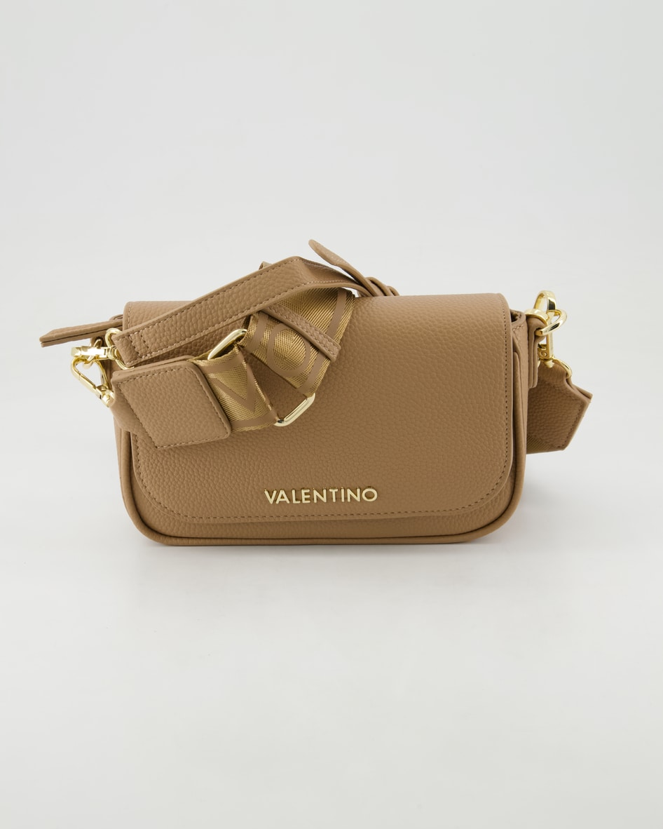 Valentino Flap Bag Miramar Umhängetasche in Beige
