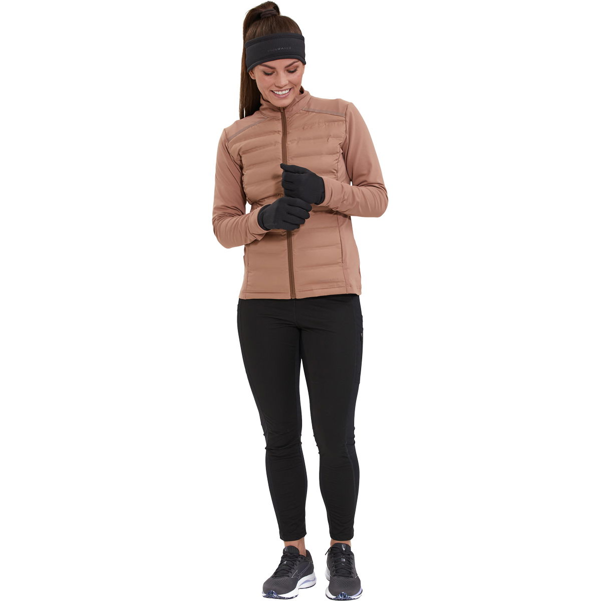 Endurance Nevier Waffle Løbehandsker