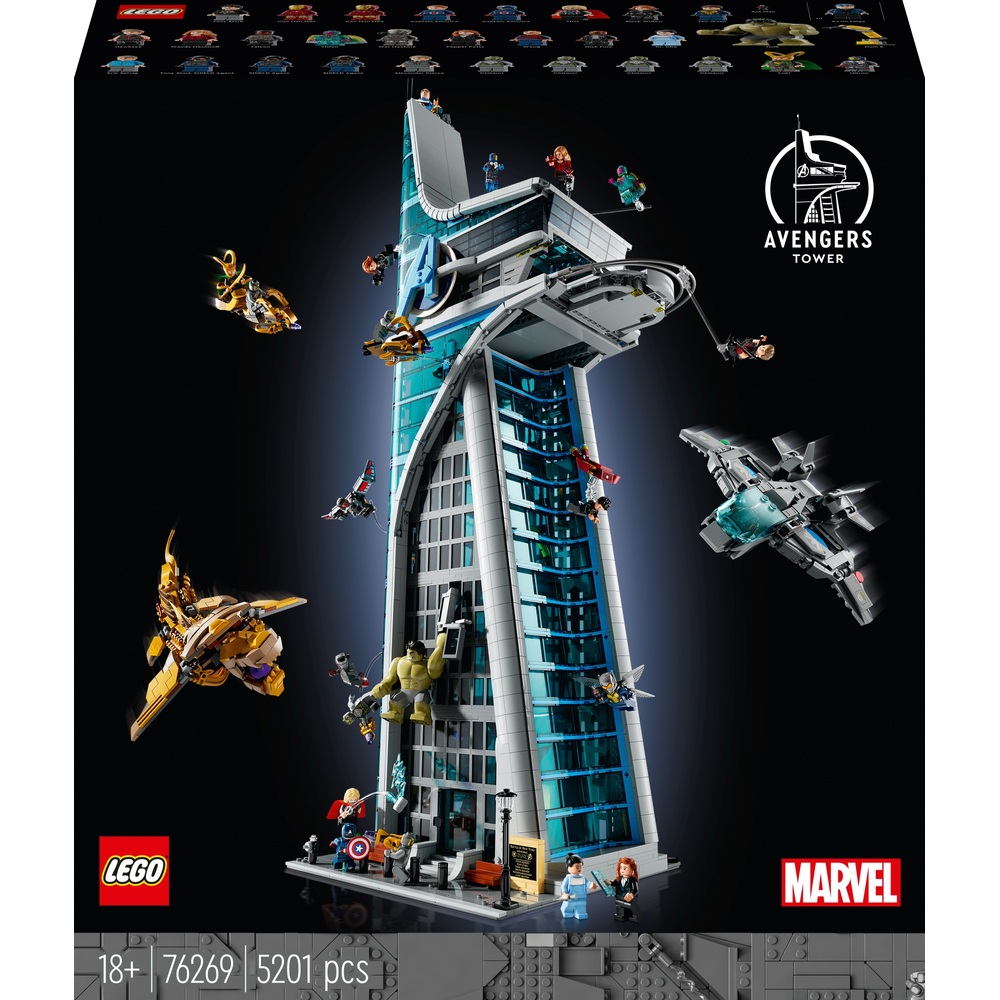 LEGO Marvel 76269 Avengers Tower Set für Erwachsene