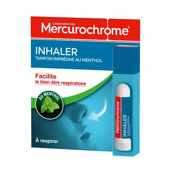 Inalador de Mercurocromo com Mentol 1ml
