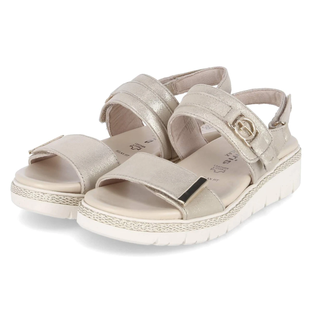 TamarisSandalen - champagne
