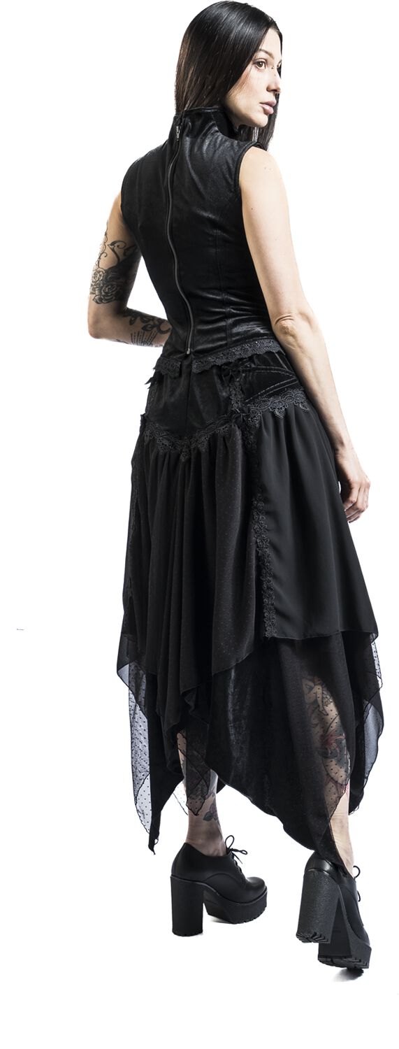 Gothic - Jupe | Sinister Gothic Jupe mi-longue