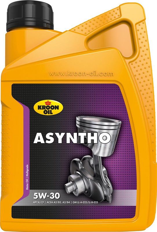 Kroon Oil - Asyntho 5W30 - Motorolie - 1L - Synthetisch