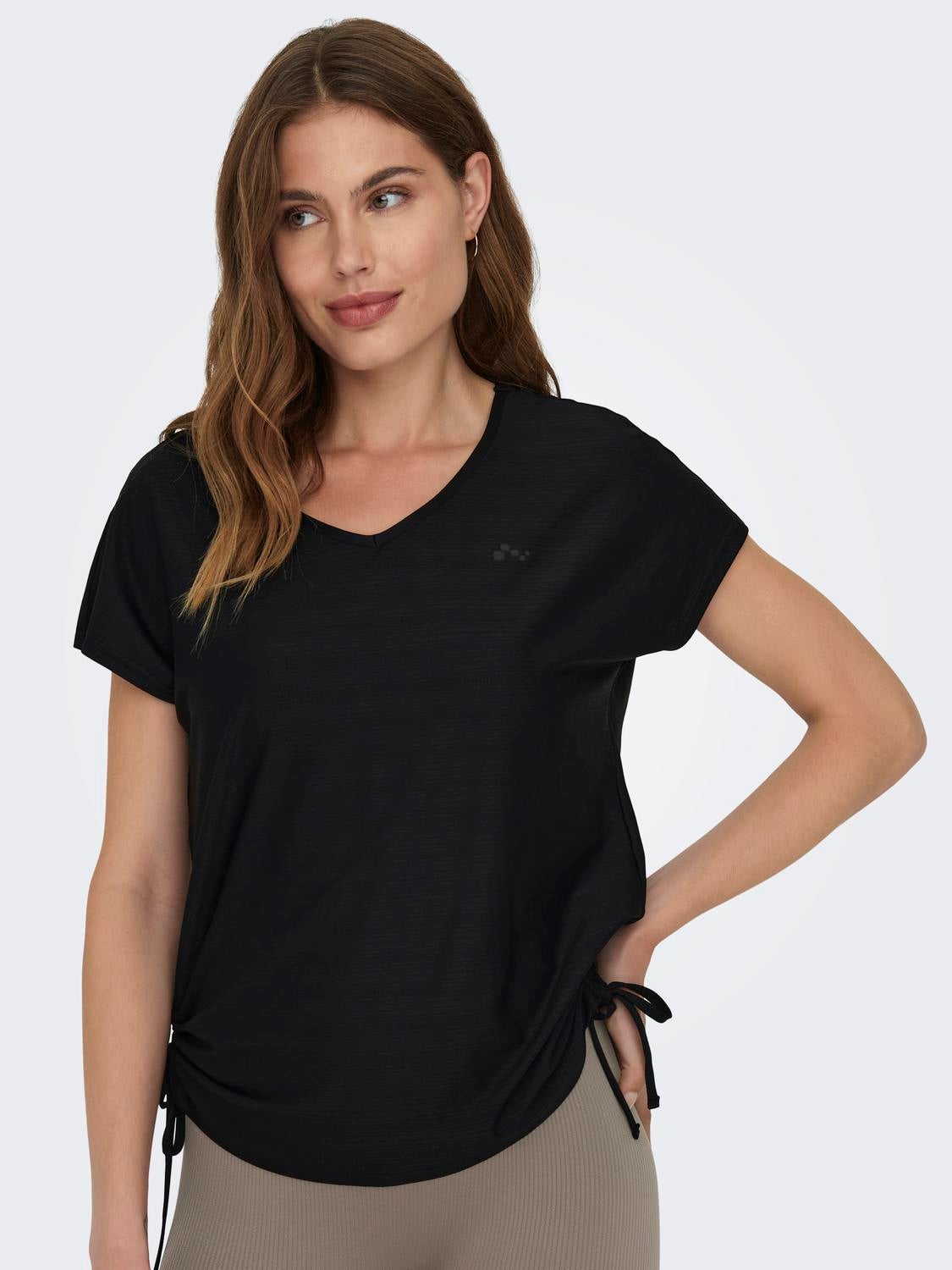 ONPAUB-SMILA T-shirt Black