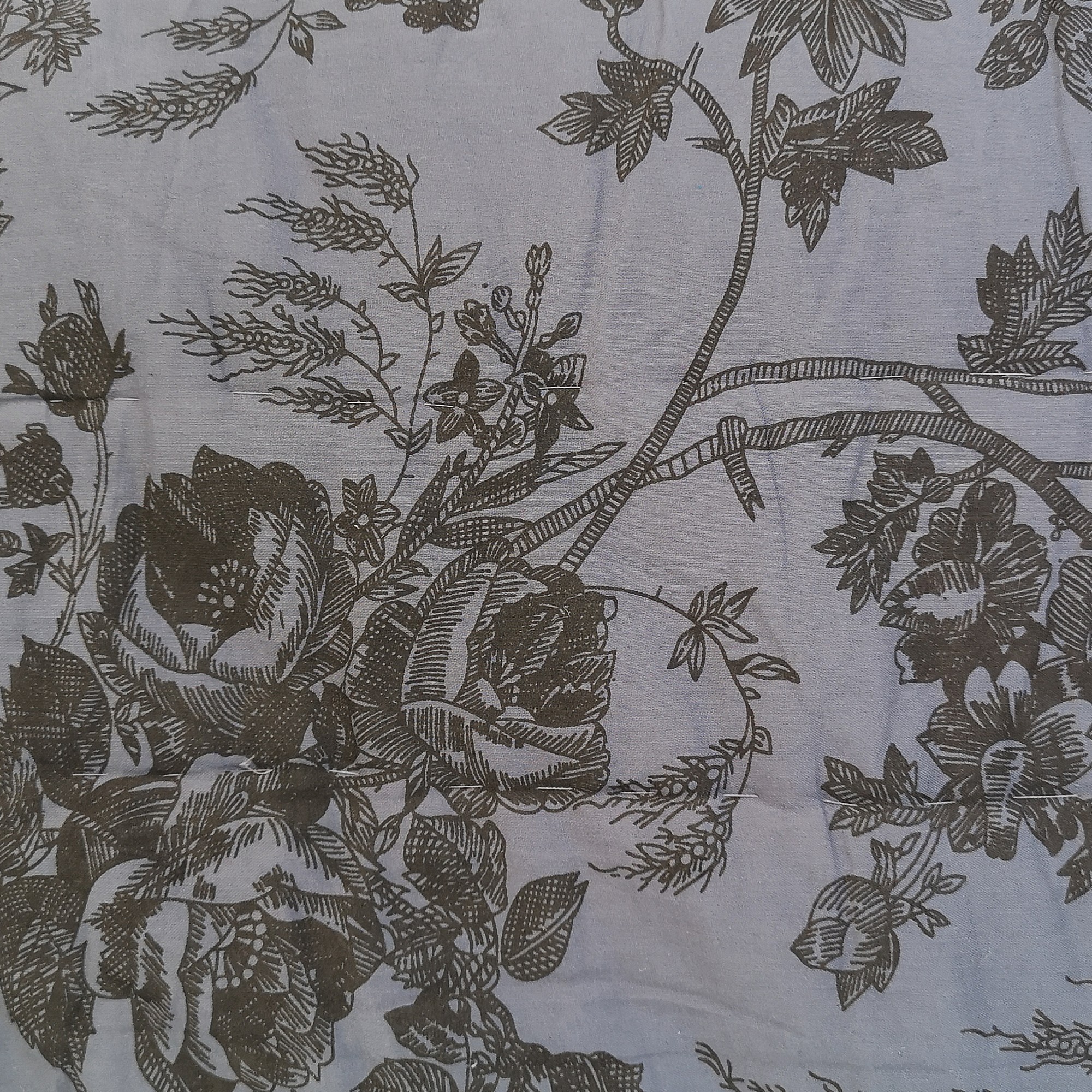 Quilt 'Cerbrais', dunkel blau, T 220 cm, B 270 cm von fischer's lagerhaus
