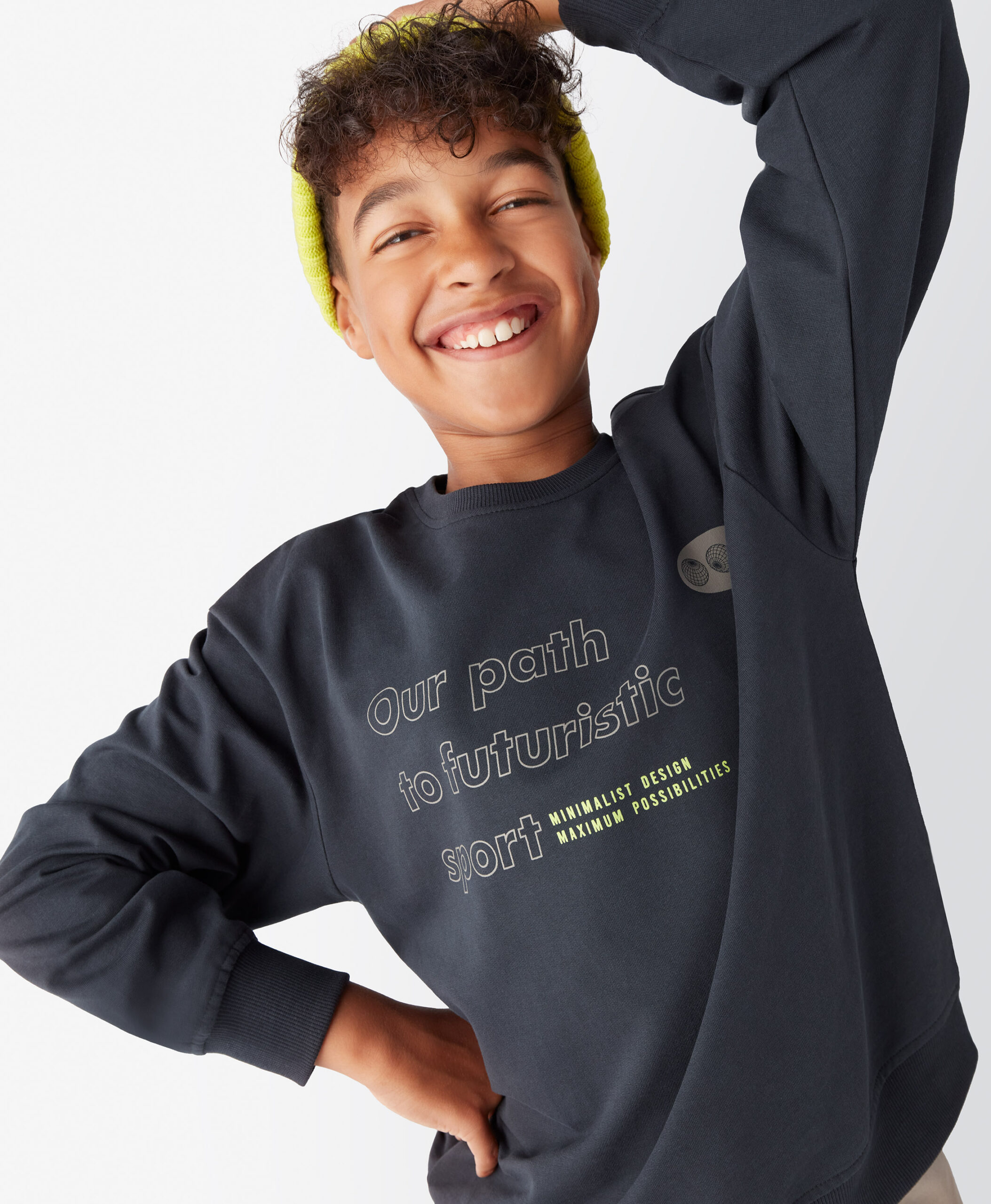 Sweatshirt, 100% Baumwolle