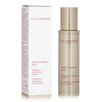 Clarins Nutri-Lumiere Jour Emulsão de dia nutritiva e revitalizante 50ml/1.6oz