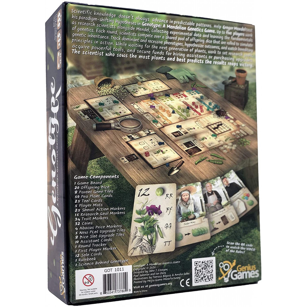 Genotype : A Mendelian Genetics Game