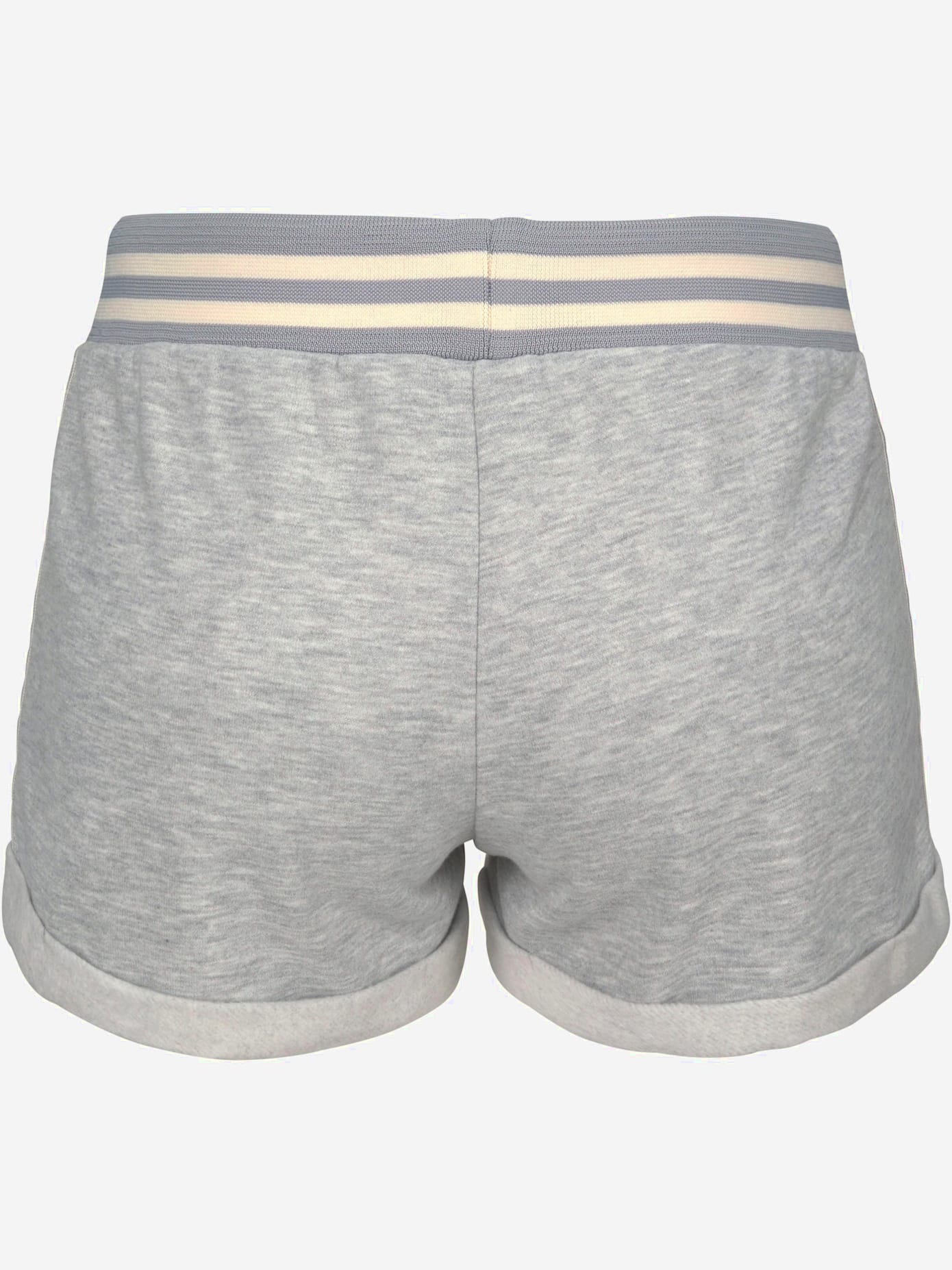 Short décontracté short molletonné avec bandes imitation crochet