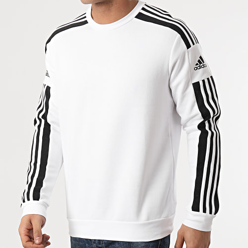 Sweat Crewneck A Bandes SQ21 GT6641 Blanc