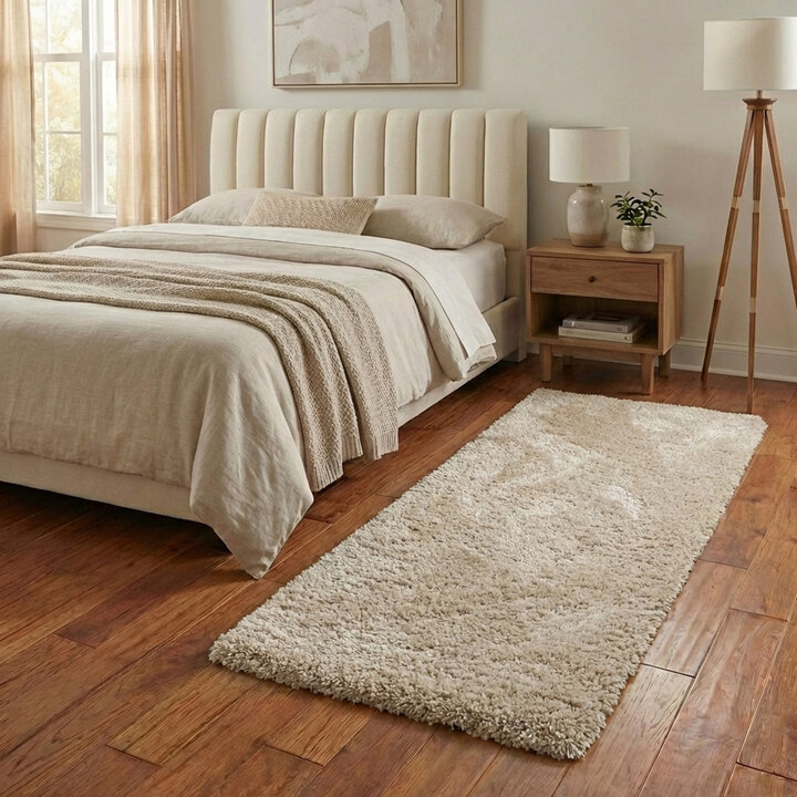 Wasbare loper - Blaze Beige