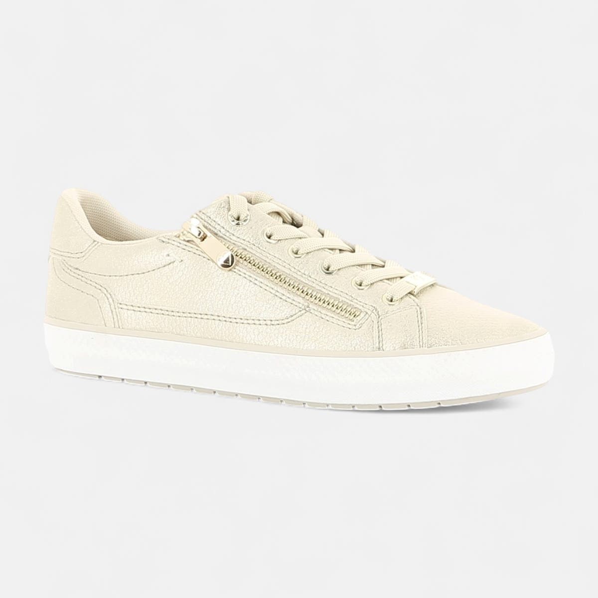Baskets basses Femme or