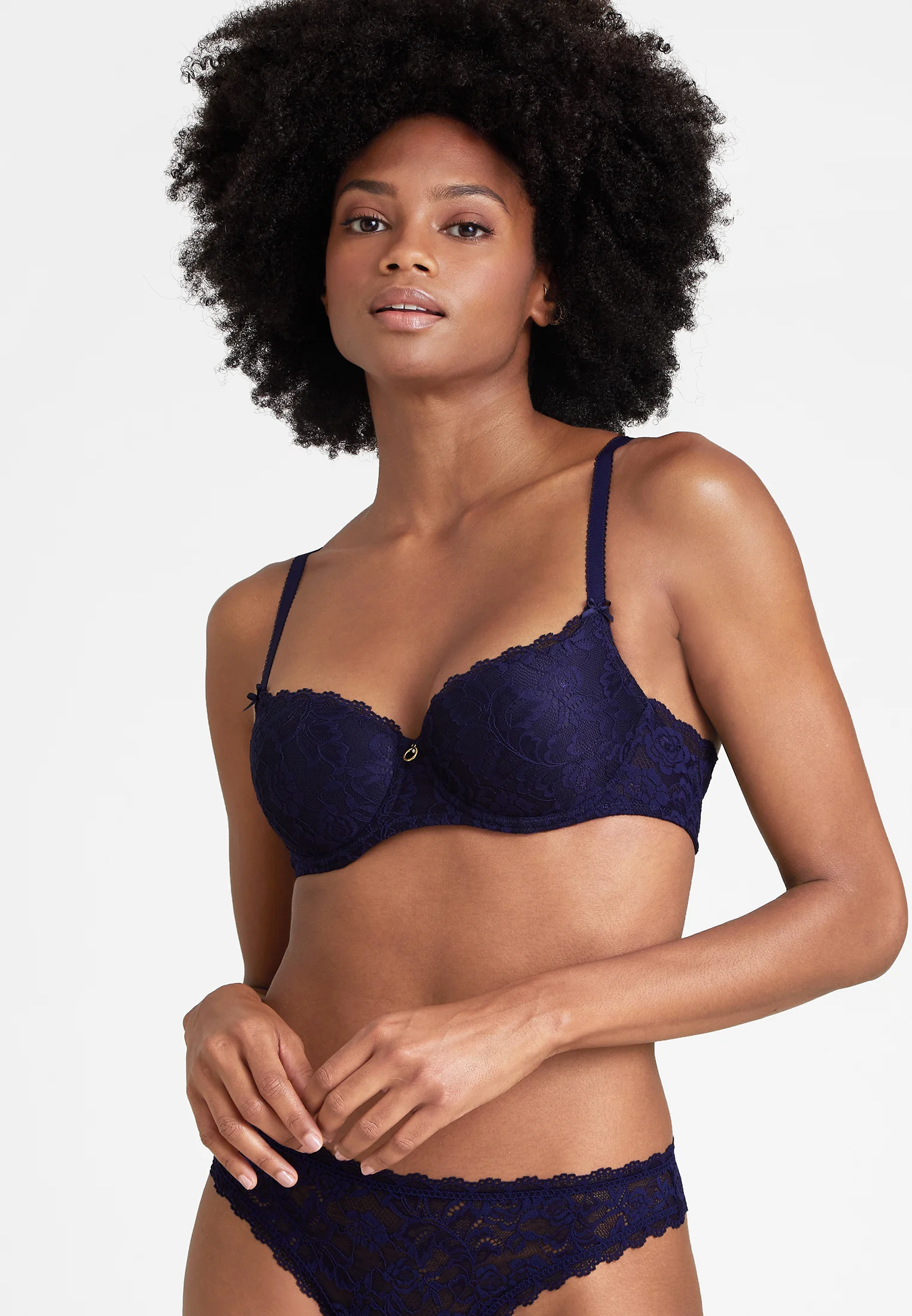 ROSESSENCE - Soutien-gorge corbeille coque | Bleu