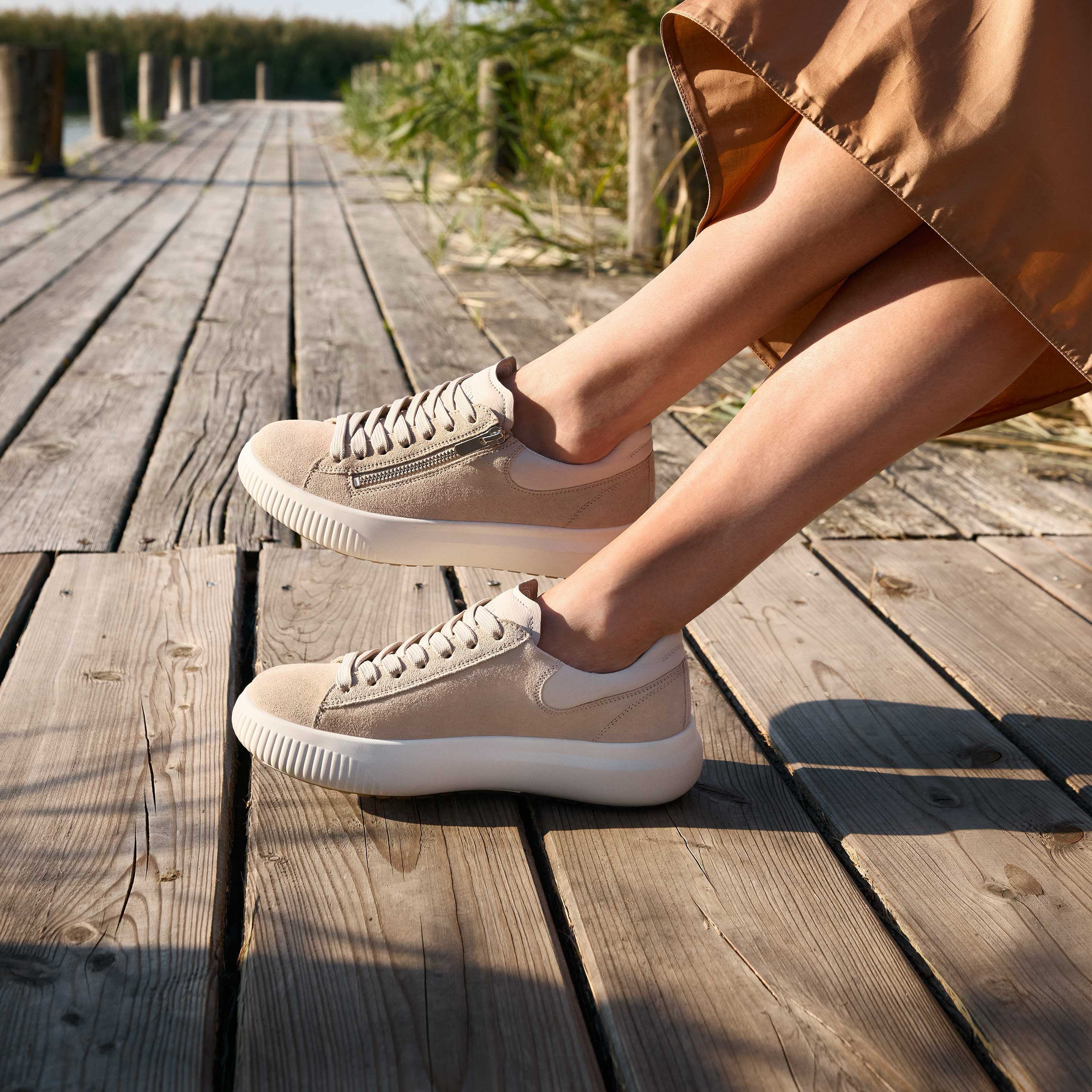 legero T4 JUMP Damen  Sneaker low mit Schnürung - Farbe: Tasso - Größe: 8