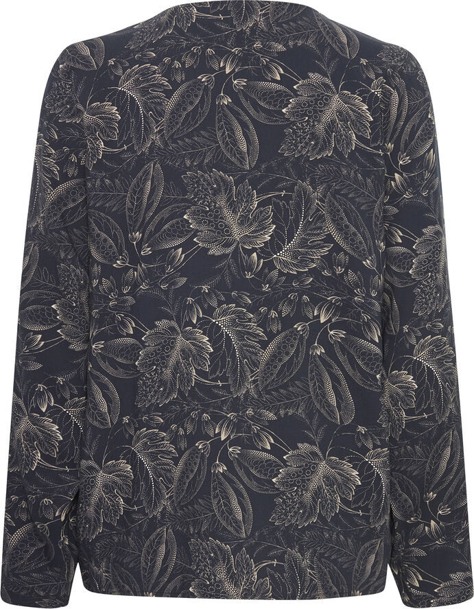 Fransa FRKIKI BL 1 Dark peacoat aop ma24 02e