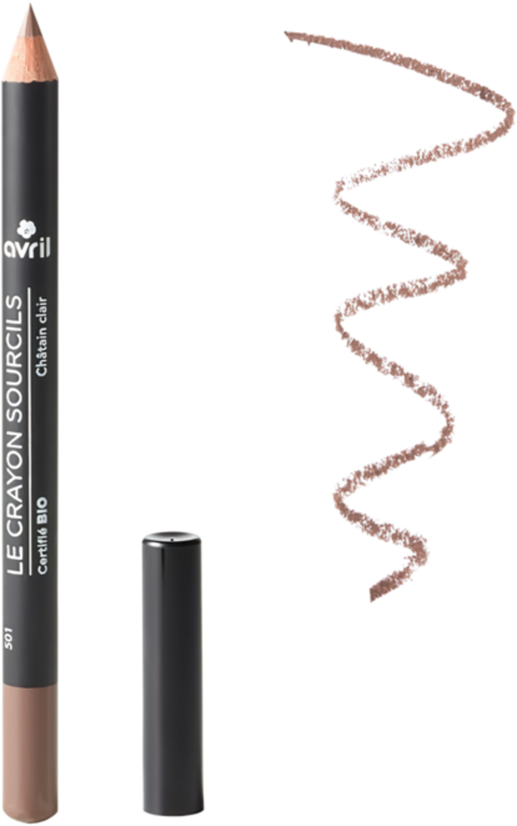 Avril  Eyebrow Pencil, Châtain Clair (1 g)