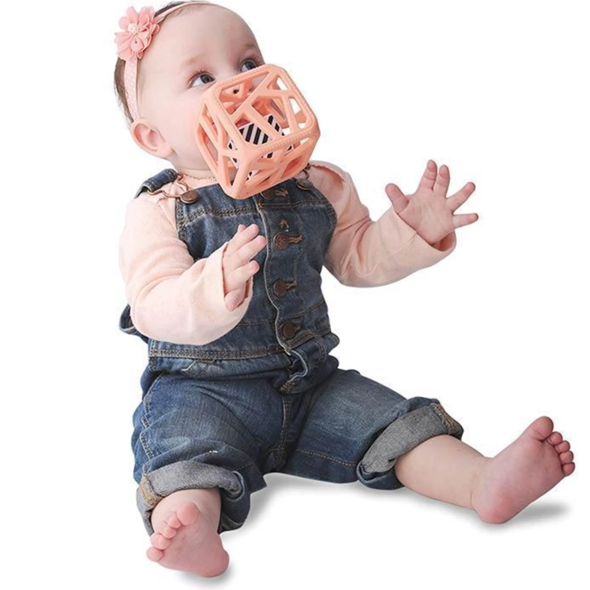 Munch Mitt Cube De Dentition Pêche