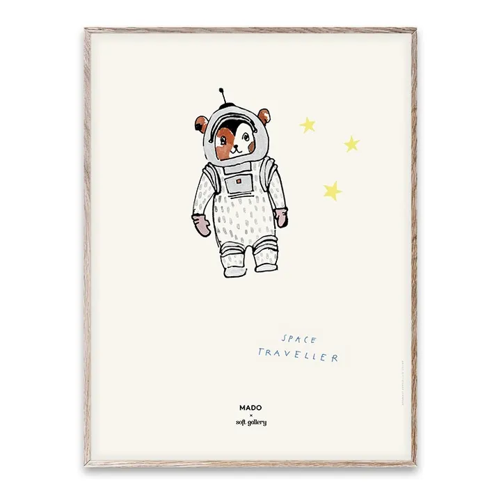 Mado Affiche Space Traveller 30x40 cm