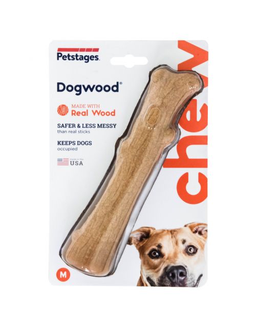 Petstages Dogwood Stick Bruin - Hondenspeelgoed