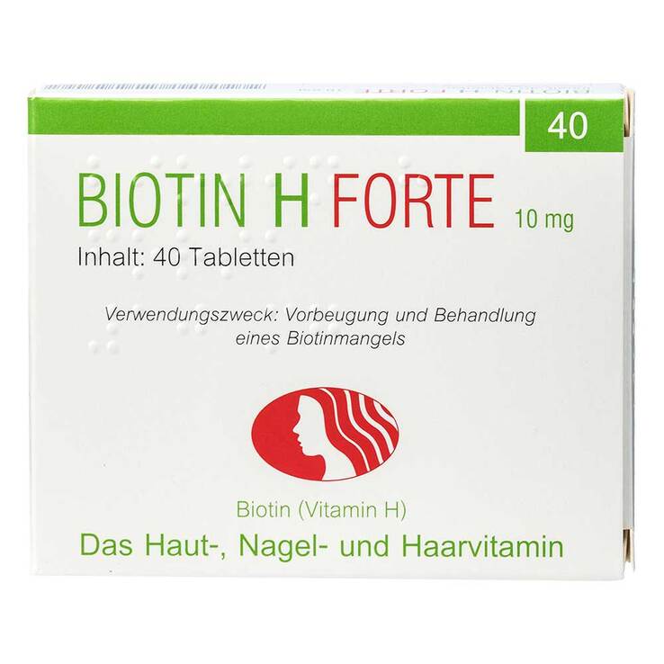 Biotin H forte Tabletten, 40 St