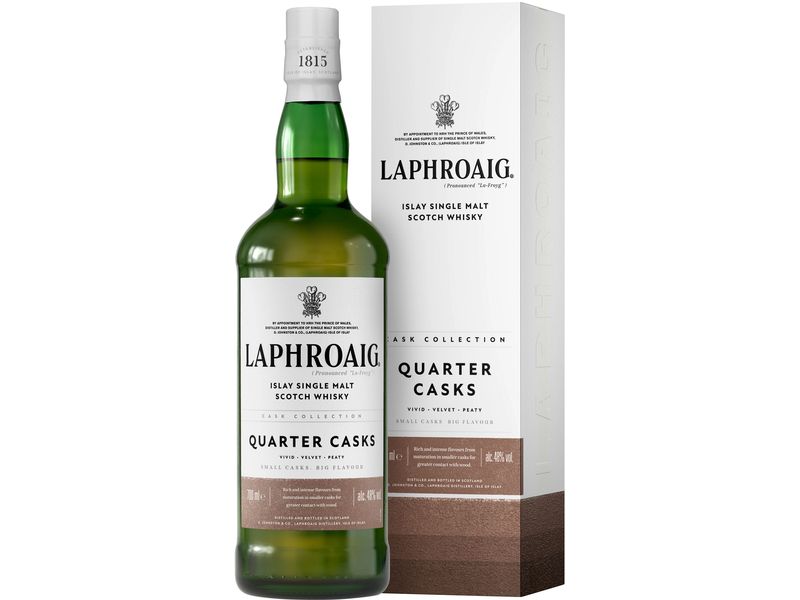 Laphroaig Quarter Cask 0.7 l Torfiger, intensiv gereifter Single Malt Scotch