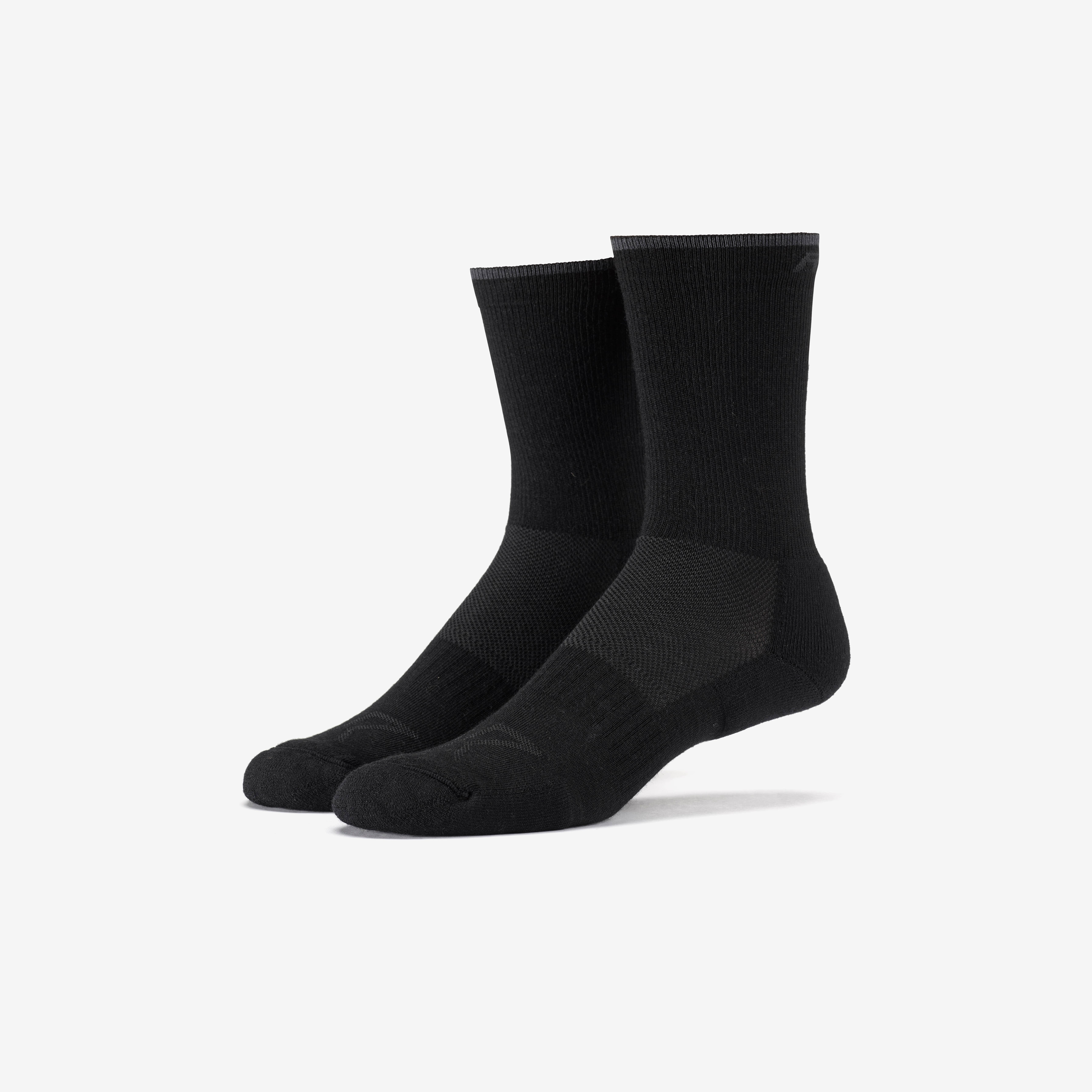 2 In 1 Wander Sock Herre Black