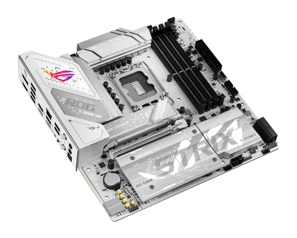 ASUS ROG STRIX B860-G GAMING WIFI - Bundkort - micro ATX - LGA1851 sokkel - B860 Chipset - USB4, USB-C 3.2 Gen 2x2, USB 3.2 Gen 2, USB 3.2 Gen 1 - 2.5 Gigabit LAN, Wi-Fi 7, Bluetooth - onboard grafik (CPU påkrævet) - HD Audio (8-kanaler)