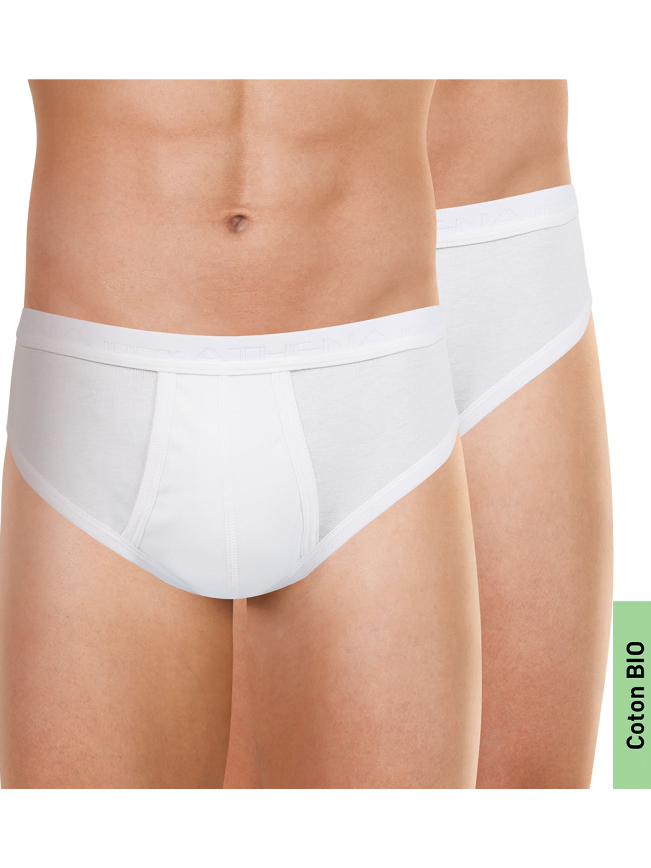 Slips ouverts taille haute, lot de 2