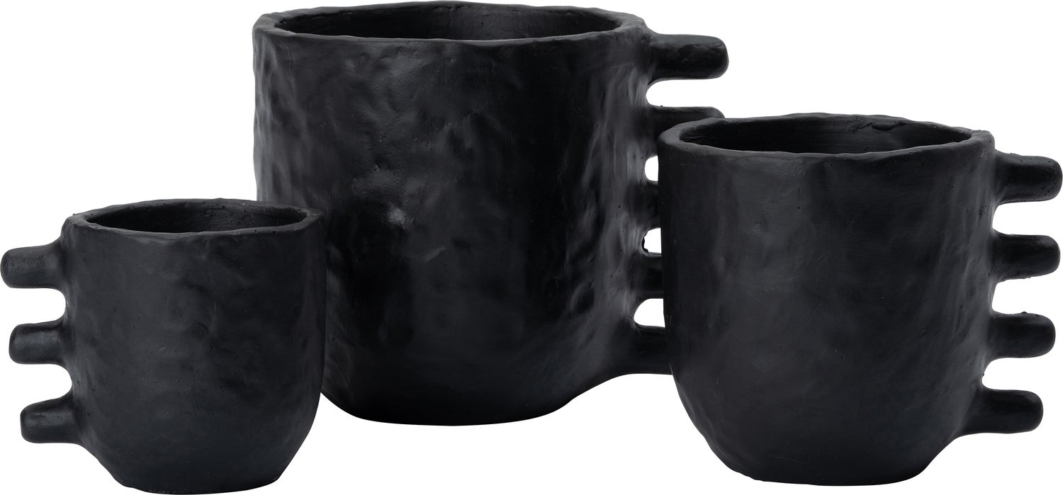 Intratuin pot Erica zwart D 11 x H 13,5 cm