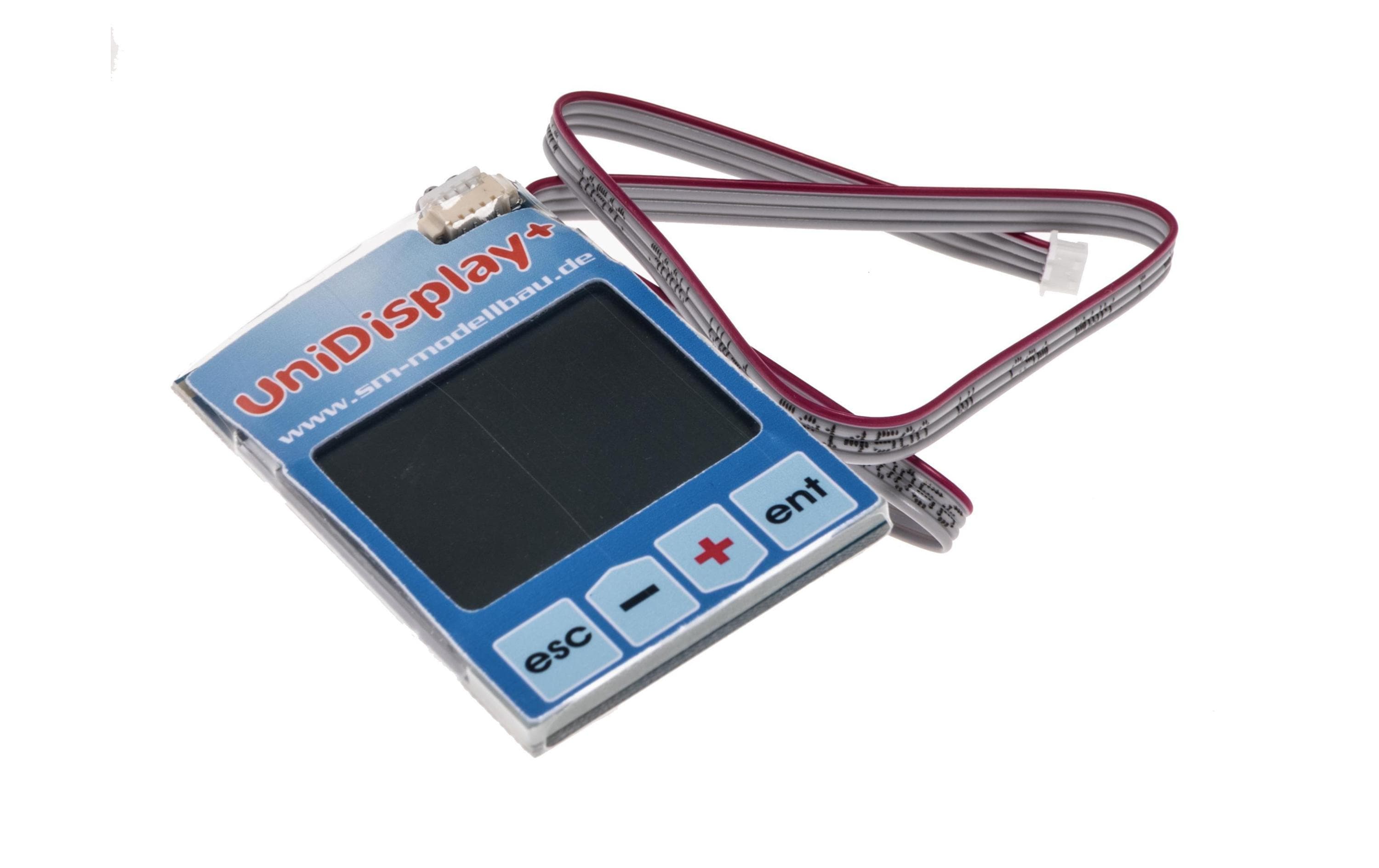 Display UniDisplay mit AnschlusskabelAnzeigedisplay