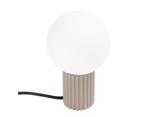 SOLLUX LIGHTING - Lampe à poser halo taupe