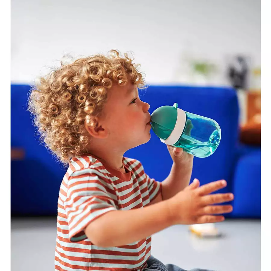 Mepal Strohhalmbecher Mio 300 ml hellblau
