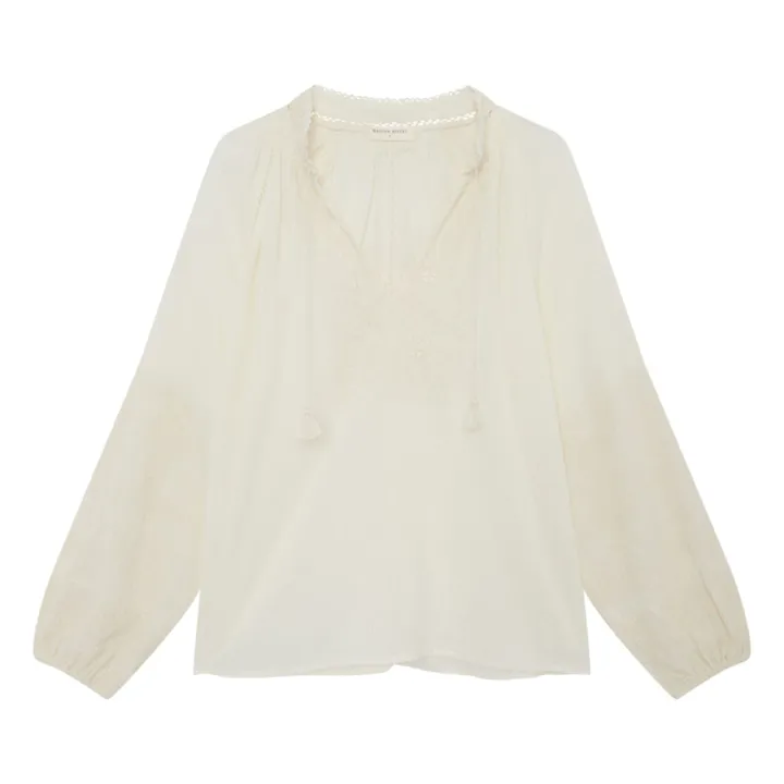 Maison Hotel Blouse Sandrine | Blanc