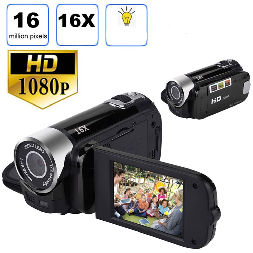 16MP FullHD 1080p Camcorder Videokamera mit 2.7