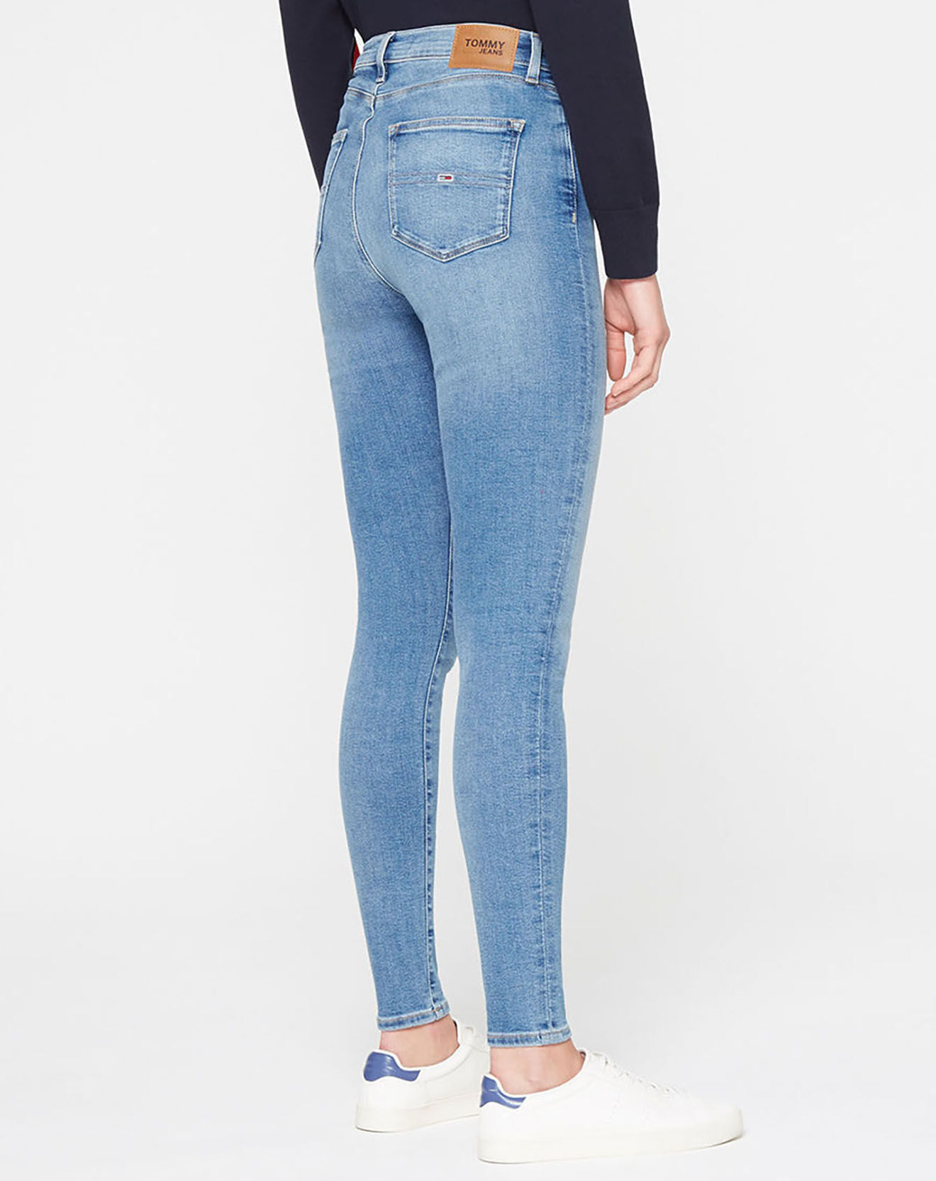 Tommy Jeans Jean Skinny fit sylvia hr spr bleu clair