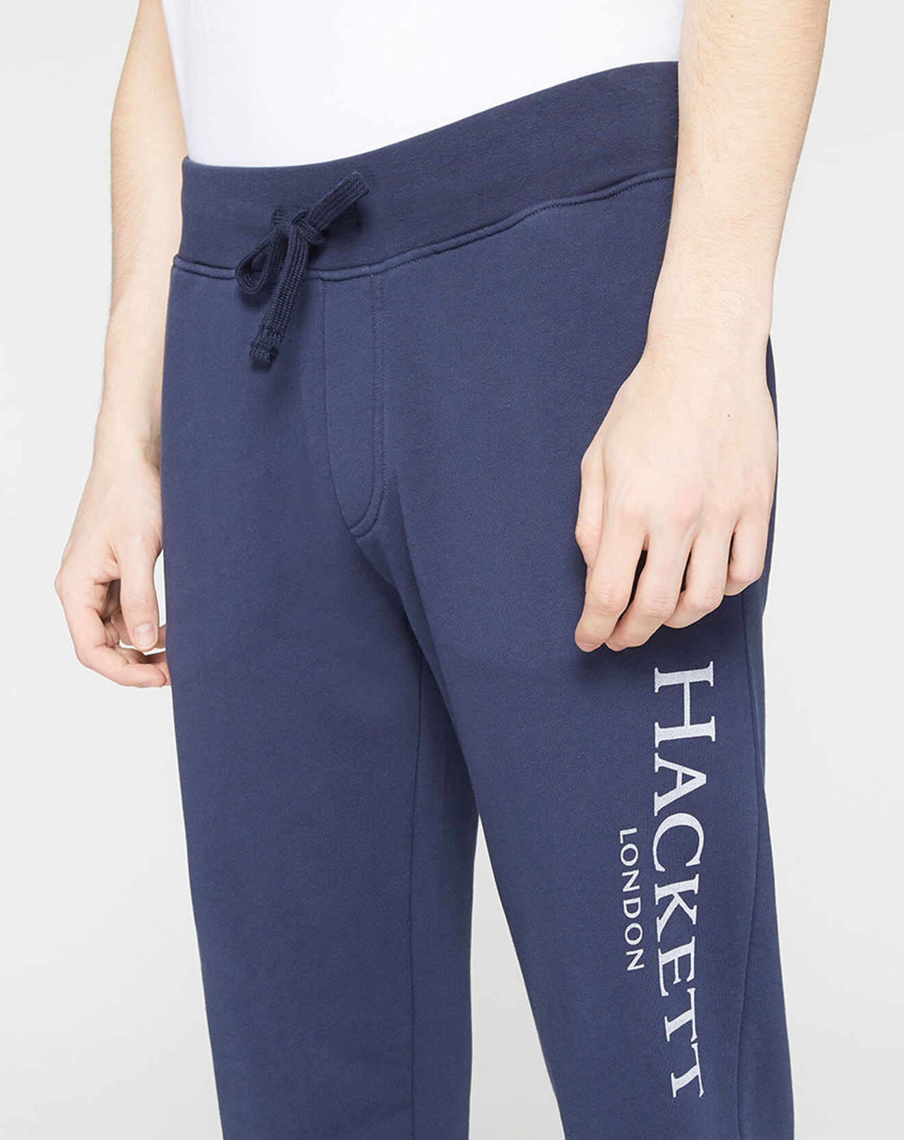 Hackett London Jogging Droit Uni bleu marine