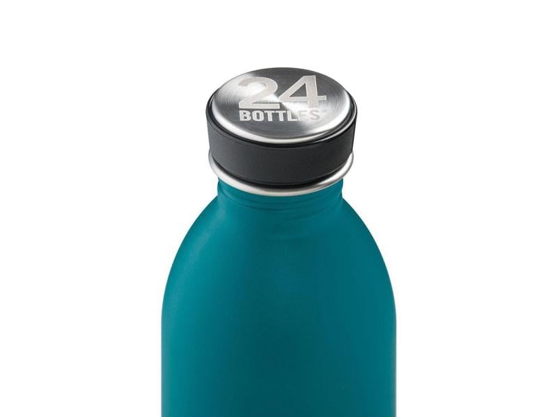 24Bottles Trinkflasche Urban 500 ml, Atlantic Bay Trinkflasche aus rostfreiem Edelstahl