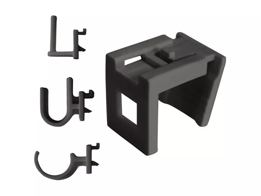 Lot de 2 Crochets & Supports 