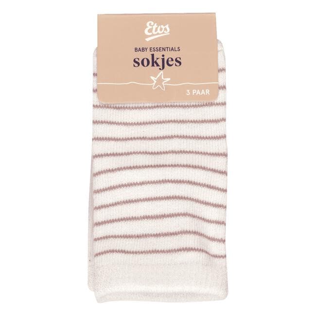 Etos Sokjes Nude 6-12 Maanden Set 3 Paar