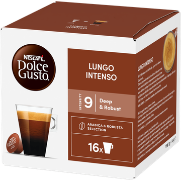 NESCAFÉ Dolce Gusto, Koffiecapsules Lungo Intenso, 16 cups, 144 gr