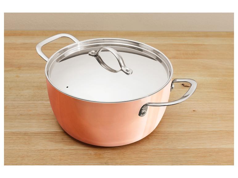 Koperen kookpan 20 cm