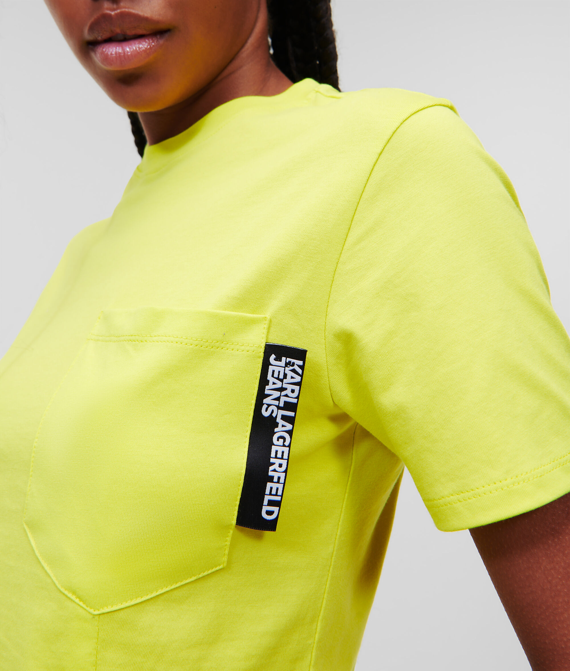 T-SHIRT MANCHES COURTES KLJ CROPPED
