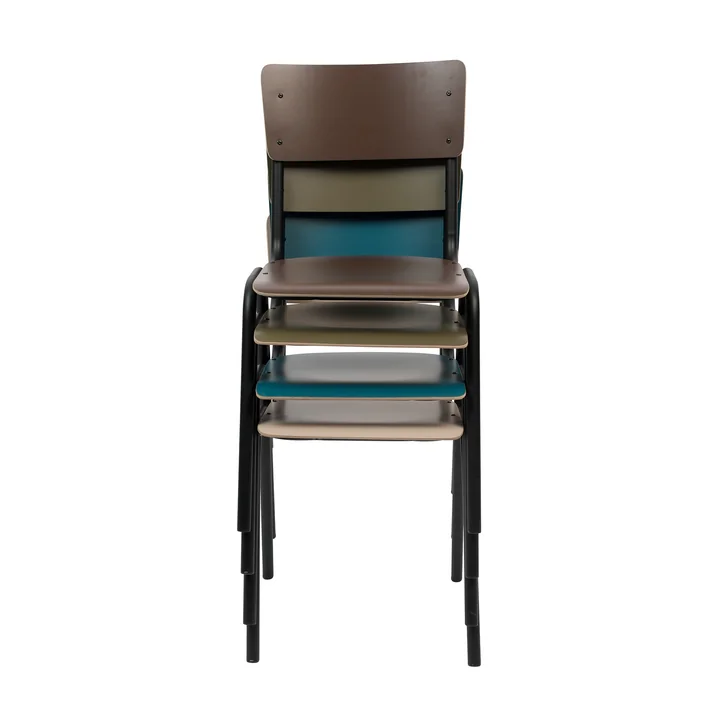 Zuiver - Back to School Stuhl, beige matt